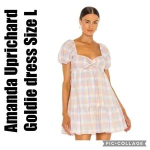 Amanda Uprichard Goldie dress Size L